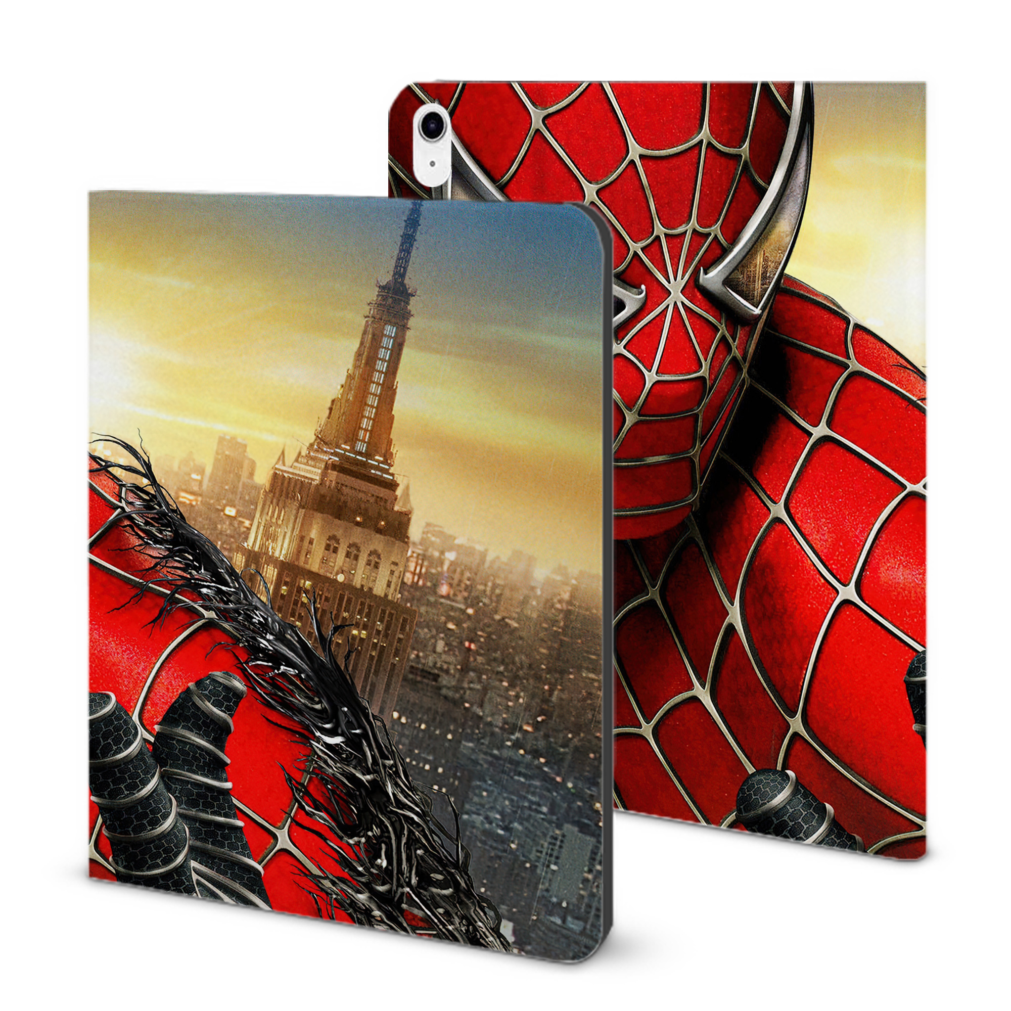 （画像用） アベンジャーズ The Avengers IPad ケース ブック型 PUレザー TPU 耐衝撃 軽量 薄型 ペン収納なし 全面保護 IPad 各モデル対応